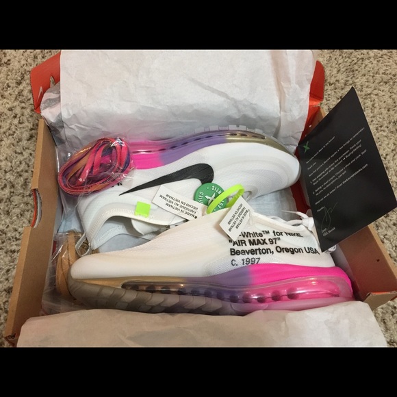 Nike Other - Nike Air Max 97 x Off White queen
